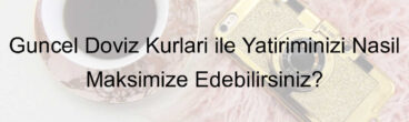 Güncel Döviz Kurları ile Yatırımınızı Nasıl Maksimize Edebilirsiniz?